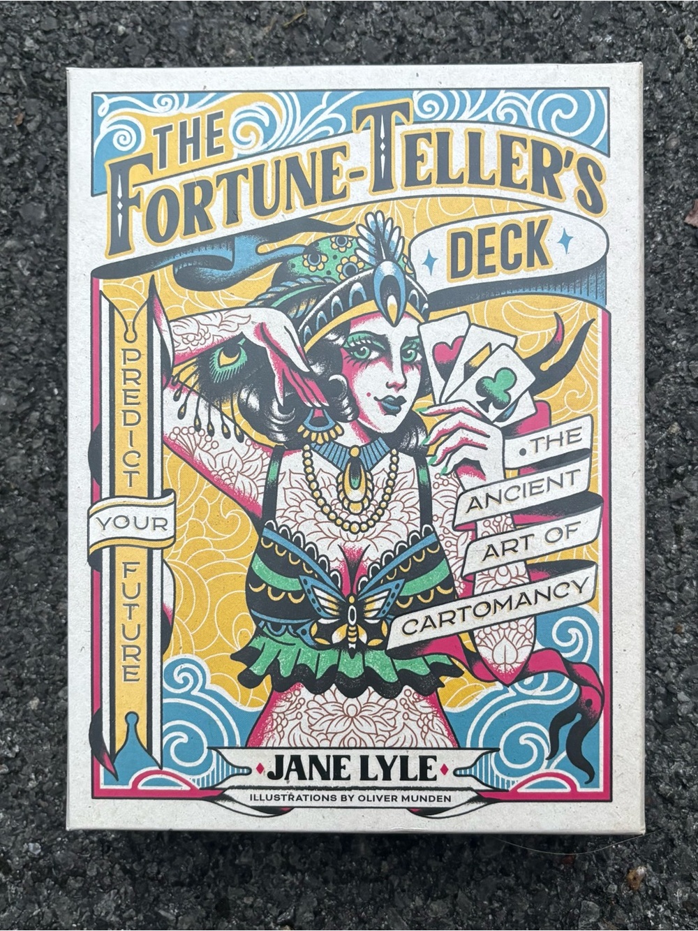 NIB The Fortune-Teller's Deck by Jane Lyle Oliver Munden Cartomancy Card Game